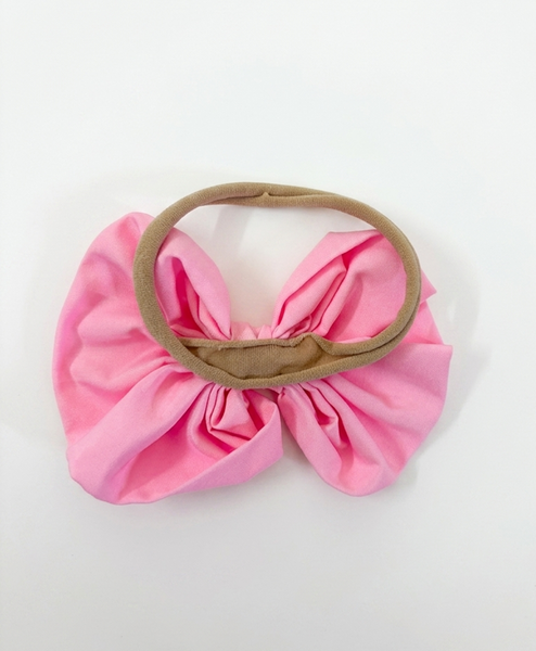 Fluffy Baby Headband- Pink