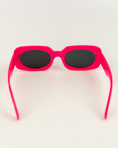 Kids Heart Printed Sunglasses - Pink
