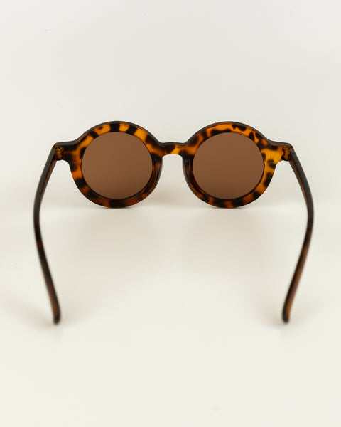 Kids Round Sunglasses - Animal Print