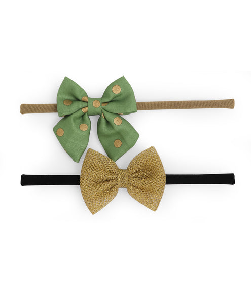 Petite Ethnic Headband Set - Golden