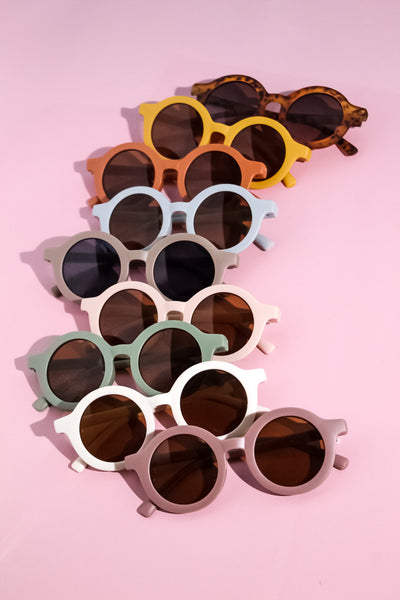 Kids Sunglasses - Rust Orange