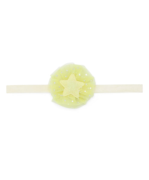 Glitter Star Headband - Yellow