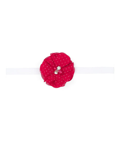 Flower Headband Set - Brown & Red