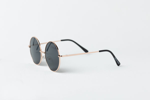Black Round Sunglasses for Kids
